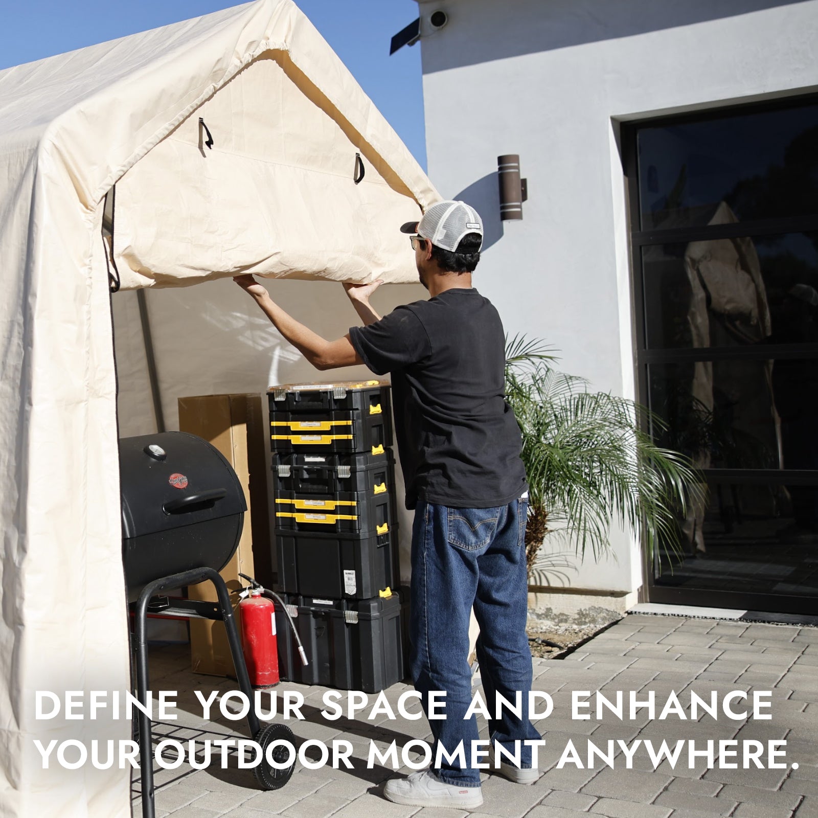 10 ft. x 10 ft. Portable Garage