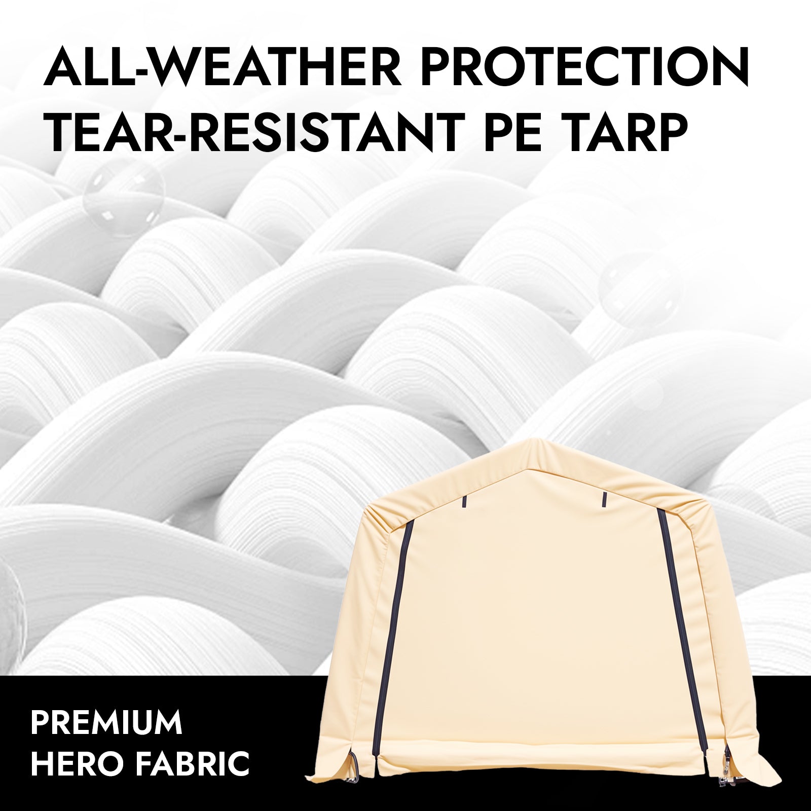 10 ft. x 17 ft. Portable Garage