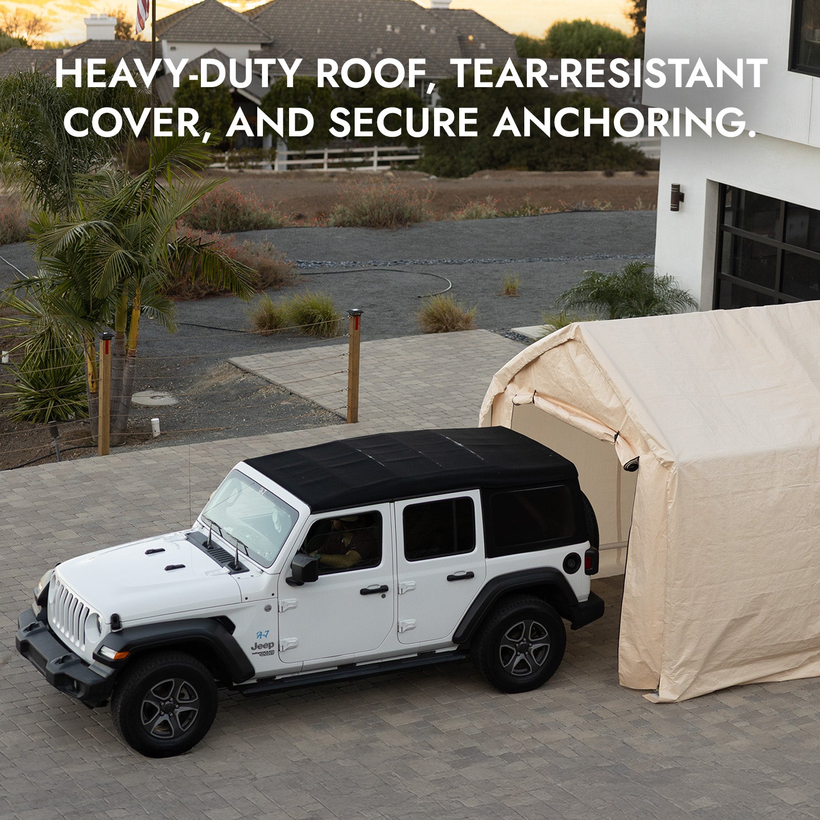 10 ft. x 17 ft. Portable Garage