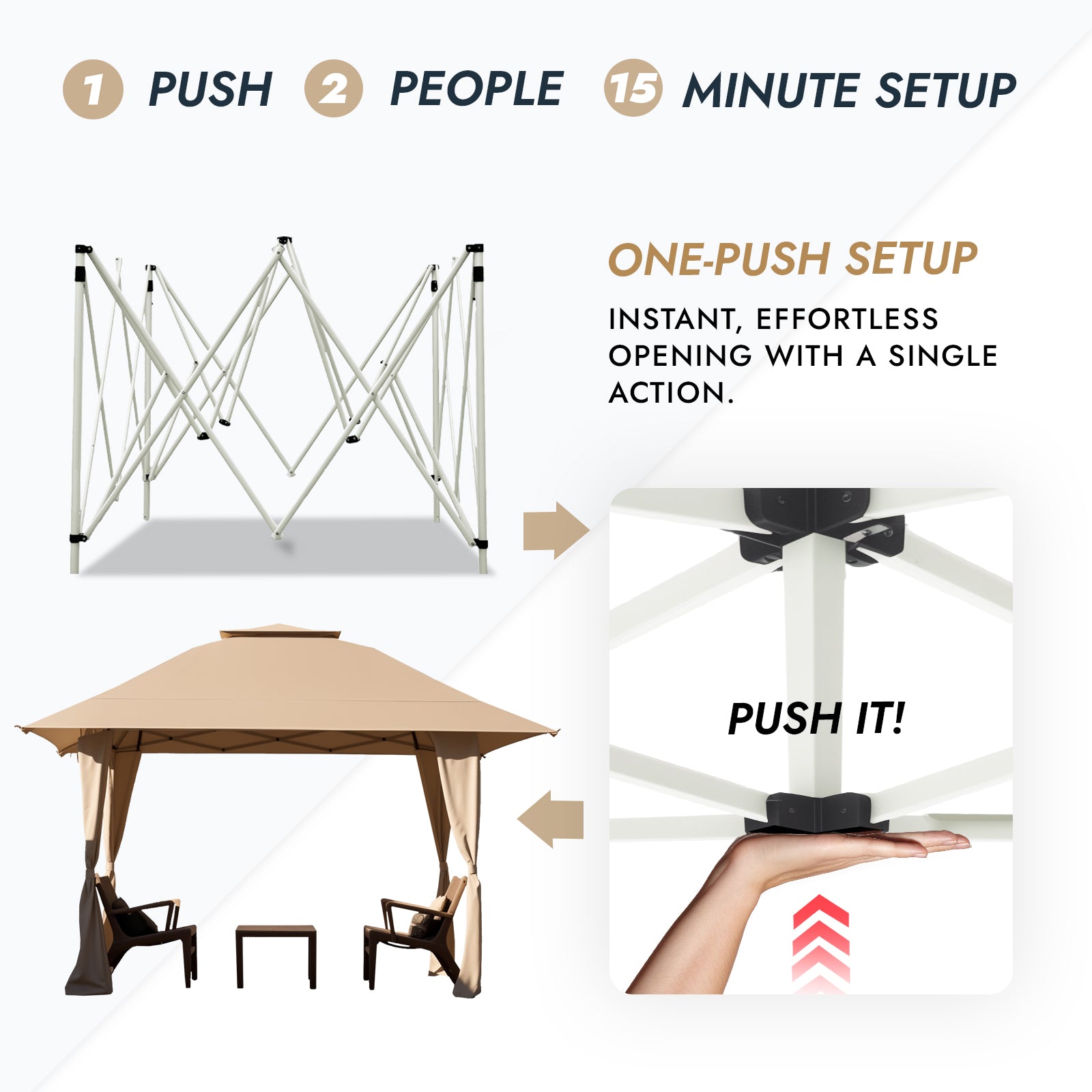 13 ft. x 13 ft. Pop-Up Gazebo