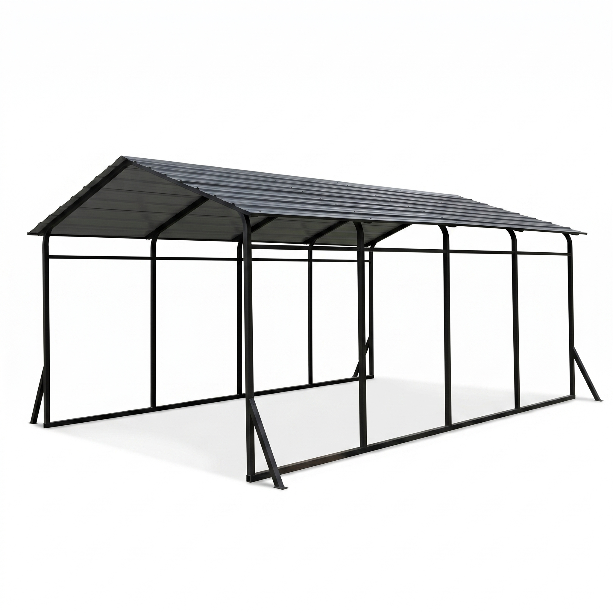 12 ft. x 20 ft. Heavy Duty Metal Carport