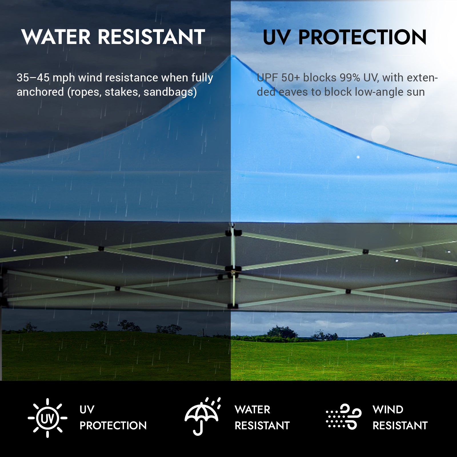 10 ft. x 10 ft. Slant-Leg Pop-Up Canopy