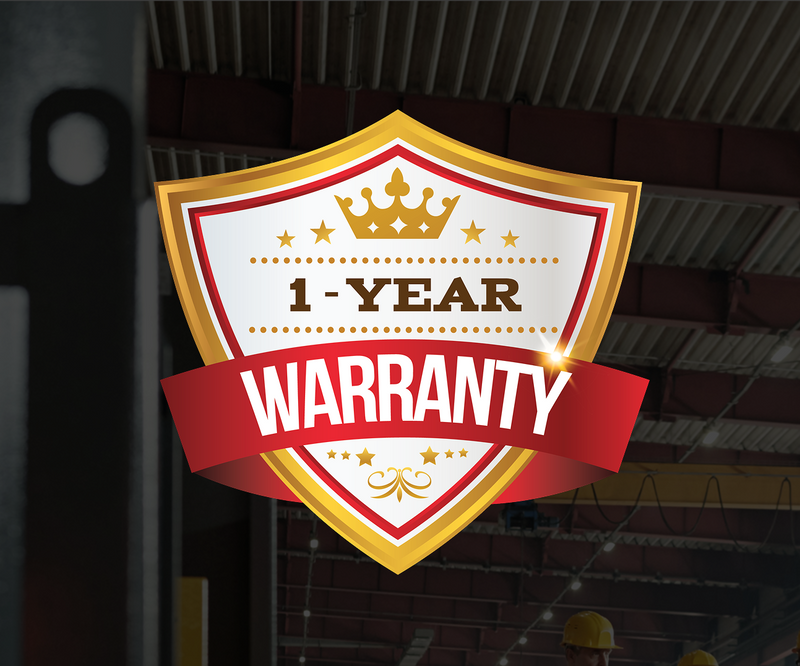 1-Year Warranty