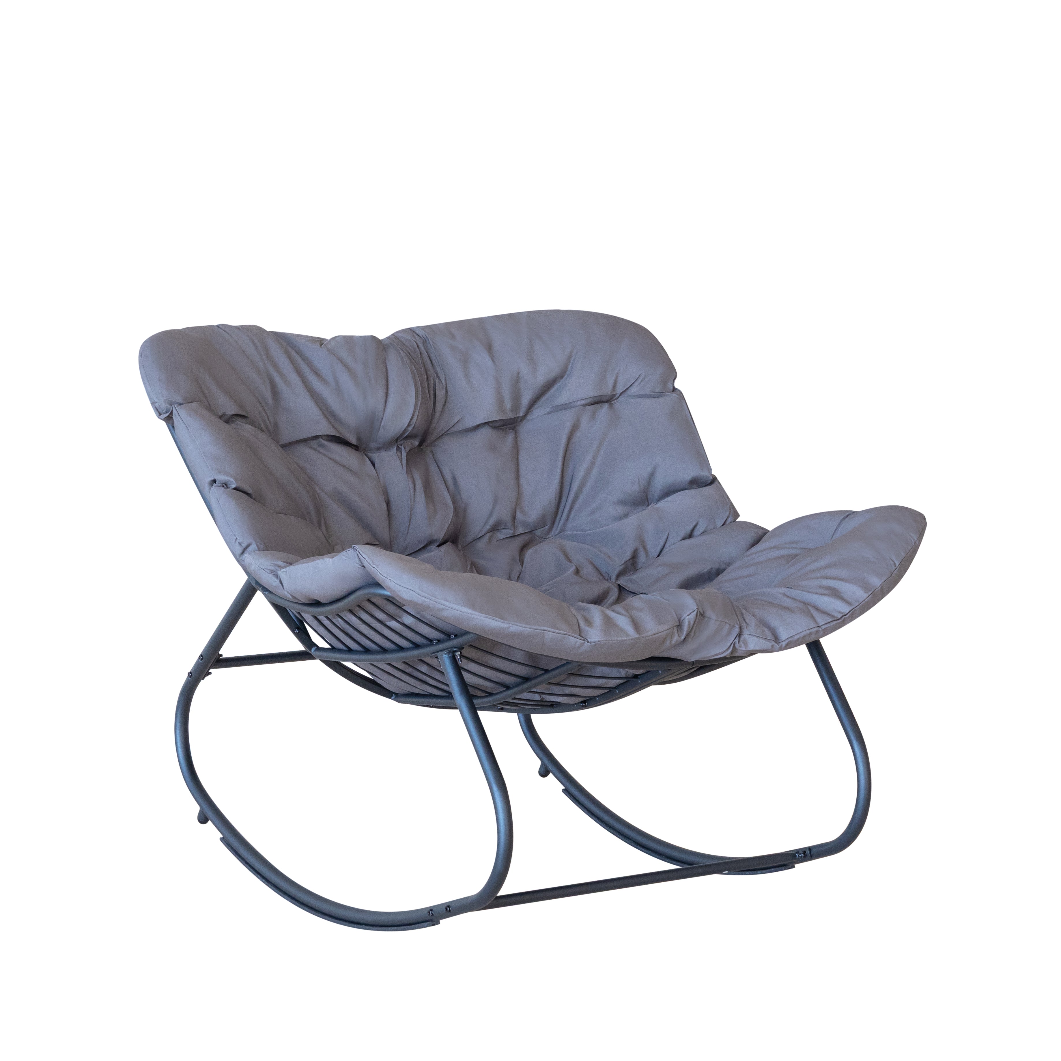 Multi-Purpose Papasan Rocking Chair