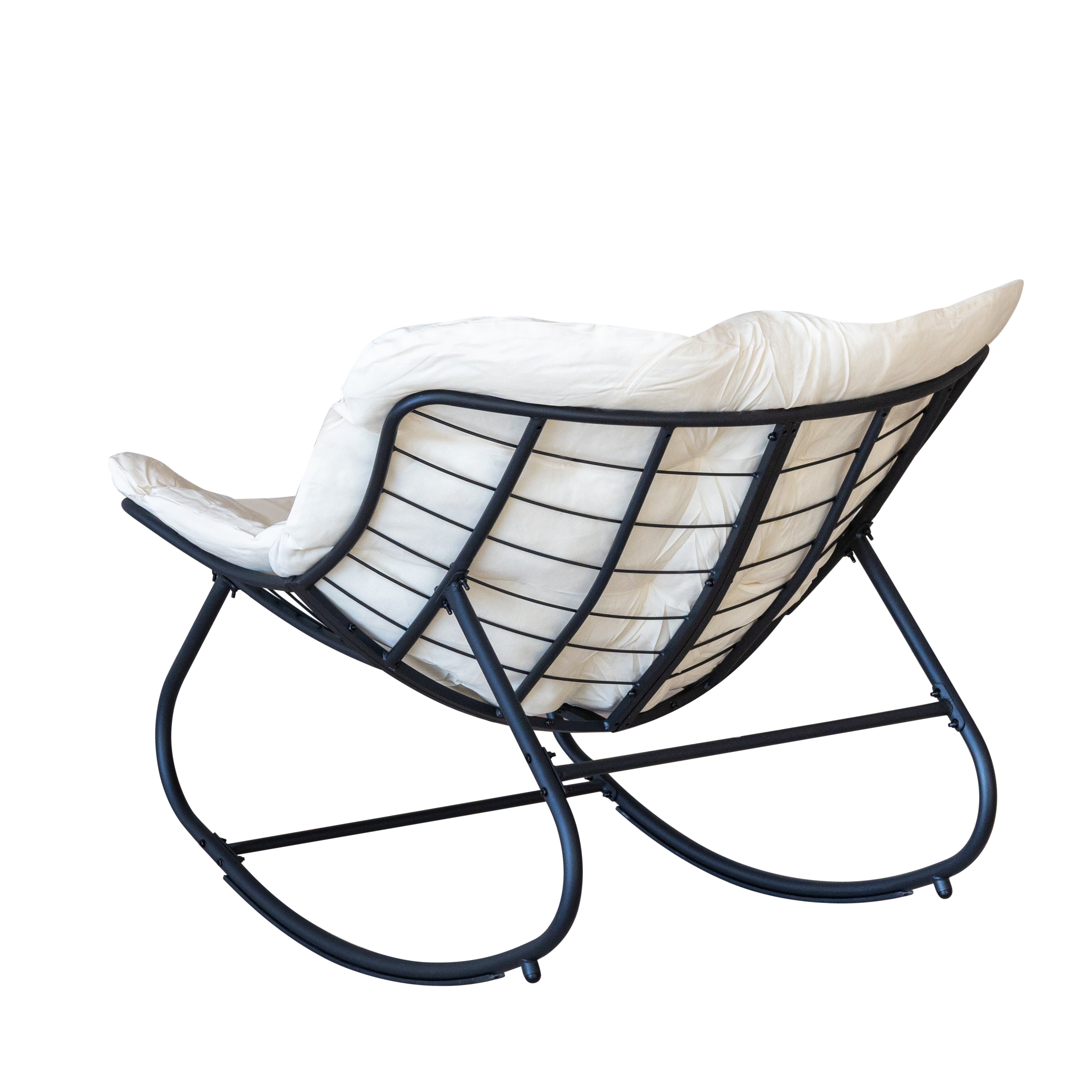 Multi-Purpose Papasan Rocking Chair