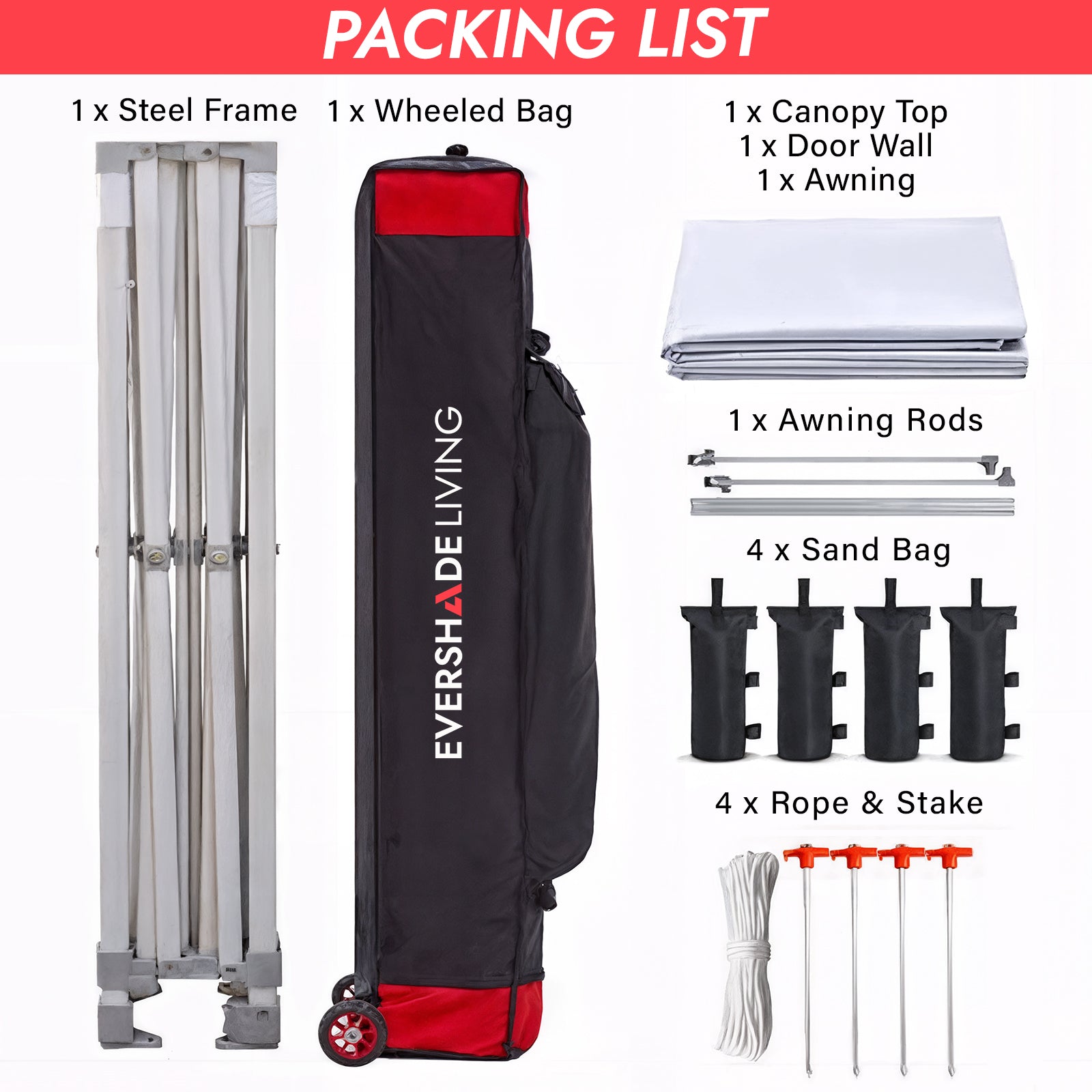 10 ft. x 10 ft. Slant-Leg Pop-Up Canopy